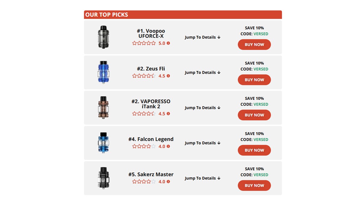 VOOPOO UFORCE-X Wins Best Subohm Tank Award in 2025: A Flavor &amp; Cloud  Champion - Spark Your Life
